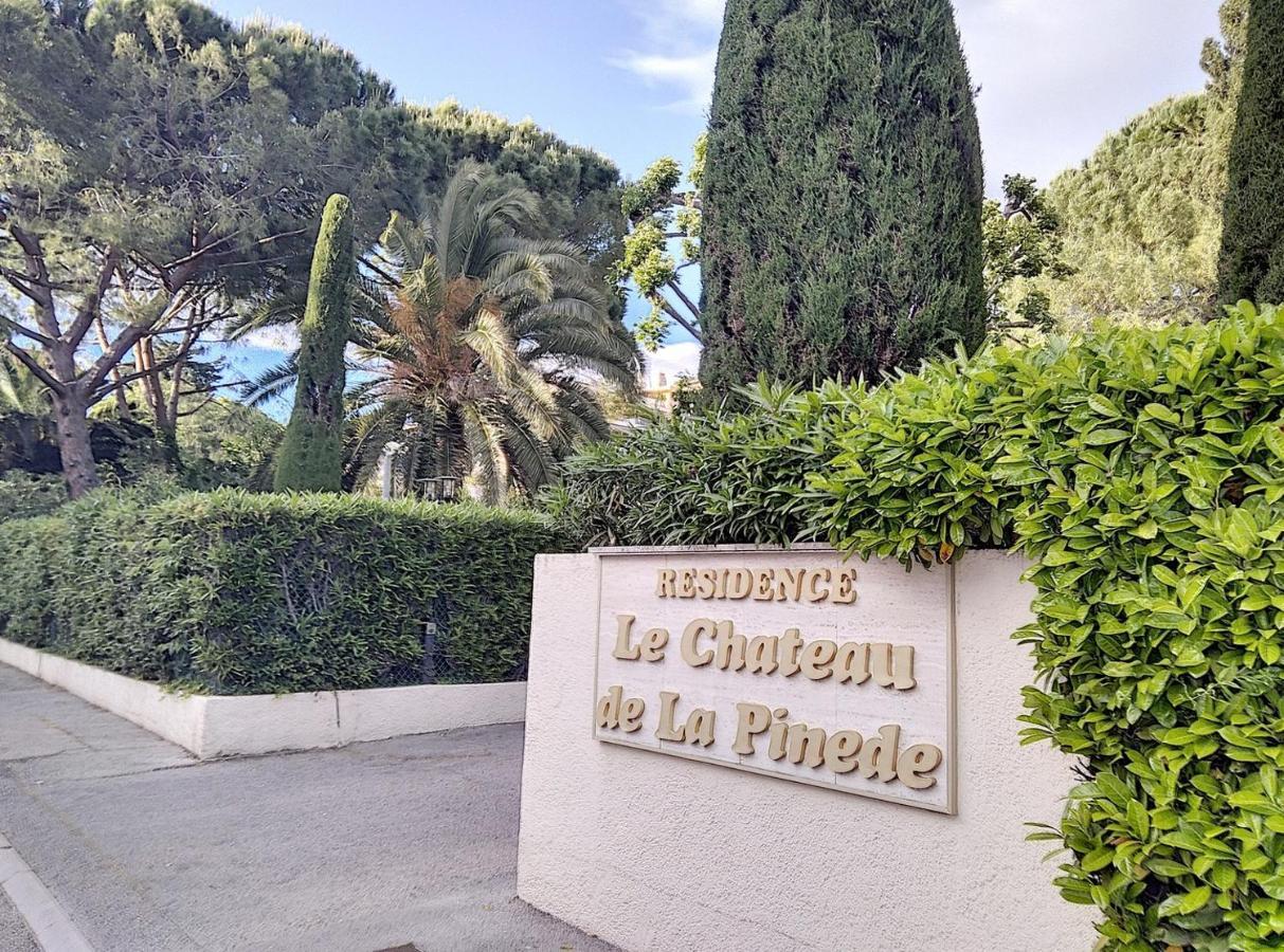 Chateau De La Pinede Juan-les-Pins Exteriör bild